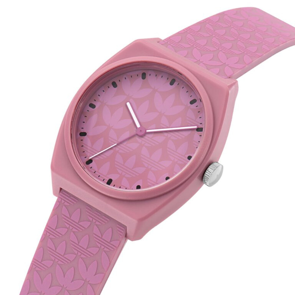 ساعة أديداس النسائية بحركة كوارتز ولون مينا وردي - ADS-0068