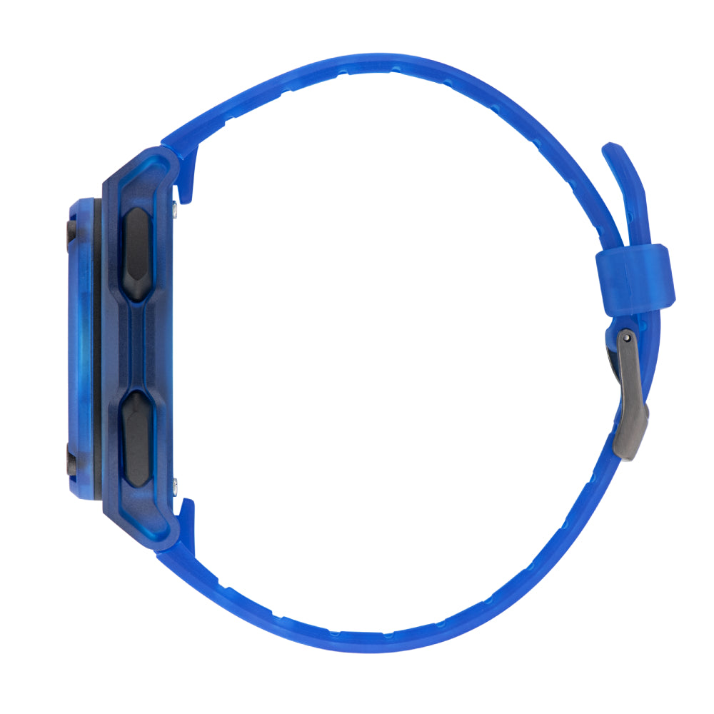 ساعة أديداس للرجال والنساء بحركة كوارتز/رقمية ولون مينا أسود - ADS-0088