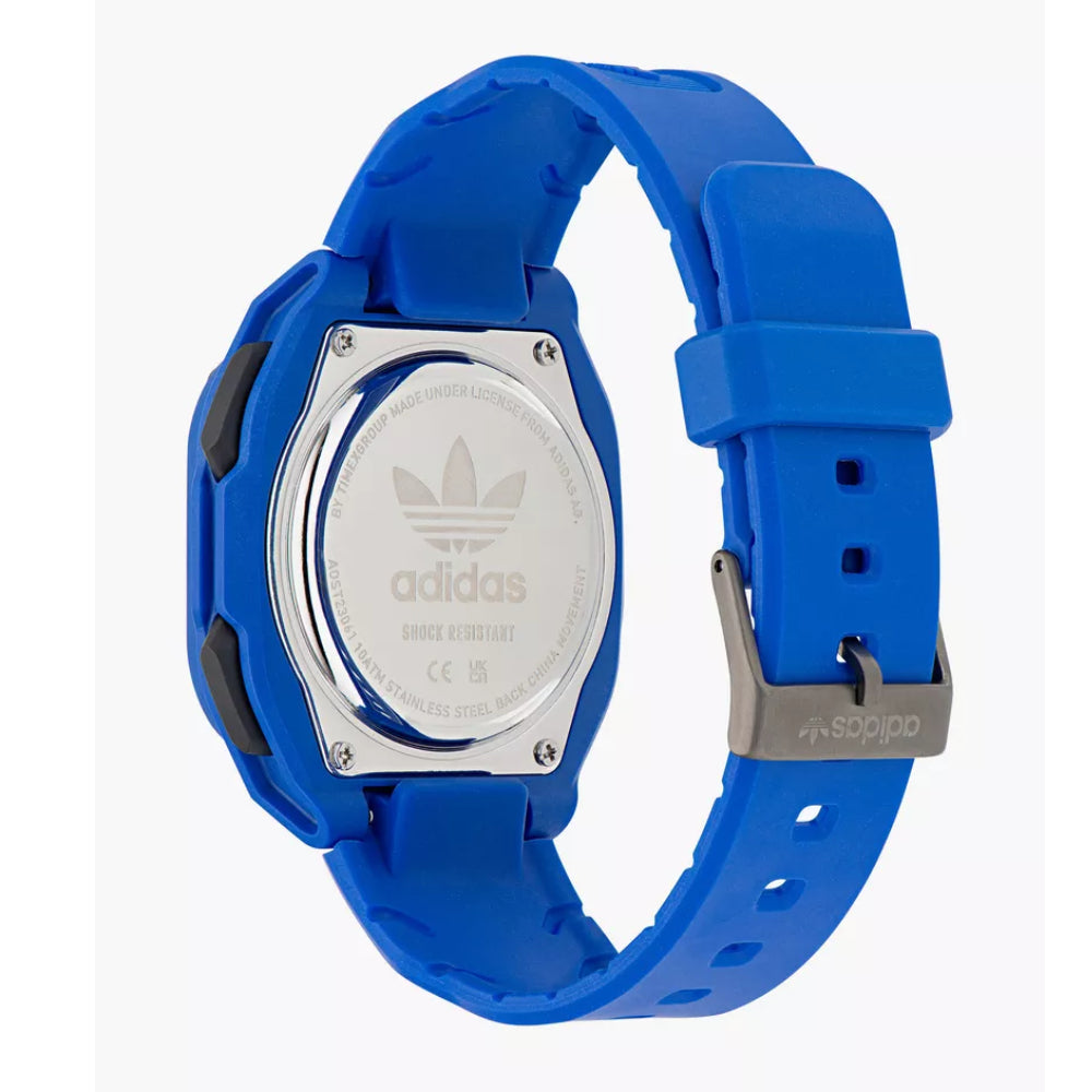 ساعة أديداس الرجالية بحركة رقمية ولون مينا أسود - ADS-0073