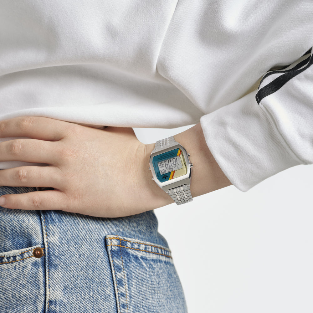 Adidas Men's and Women's Digital Movement Multi-Dial Watch - ADS-0097