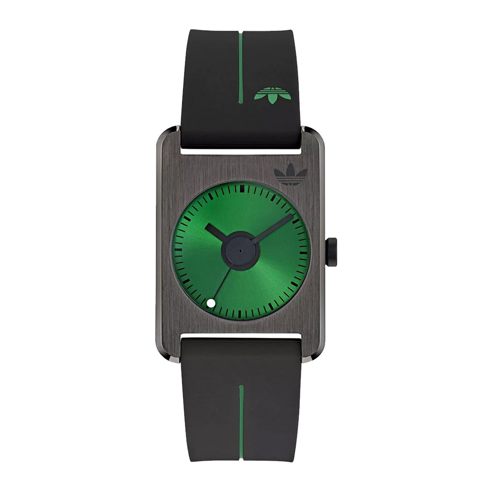 ساعة أديداس للرجال والنساء بحركة كوارتز ولون مينا أخضر - ADS-0153