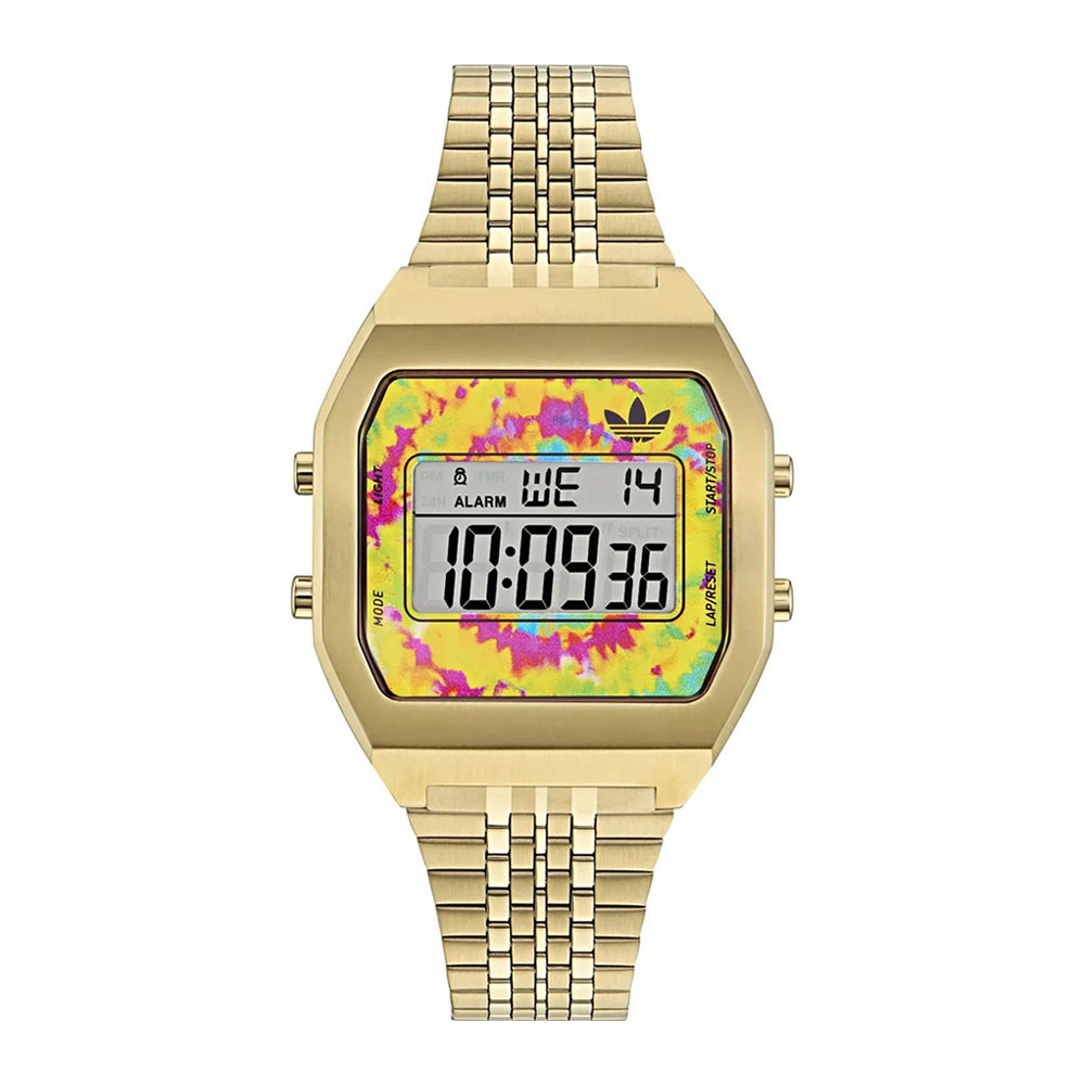 ساعة أديداس للرجال والنساء بحركة رقمية وعرض سلبي - ADS-0159