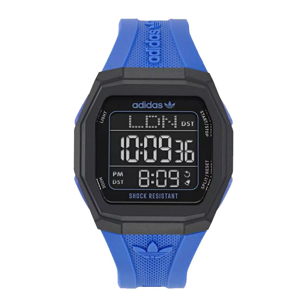 ساعة أديداس للرجال والنساء بحركة رقمية وعرض سلبي - ADS-0161