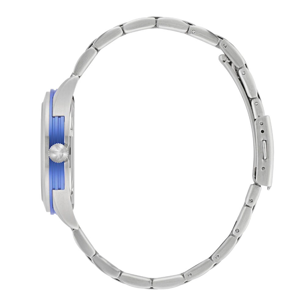 Adidas Watch for Men and Women, Quartz Movement, White Dial - ADS-0109