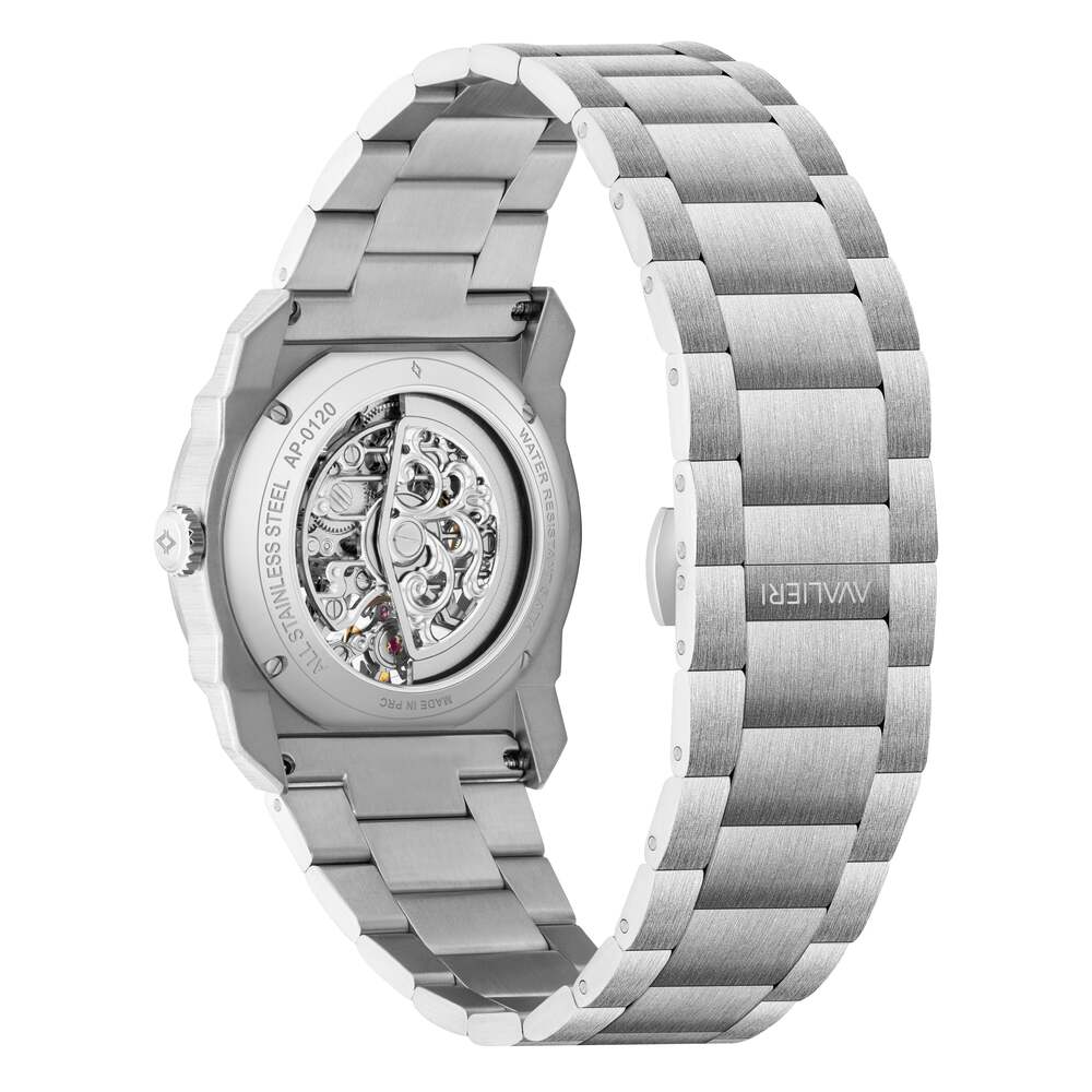 ساعة أفاليري برستيج الرجالية بحركة أوتوماتيكية ولون مينا أزرق - AP-0126