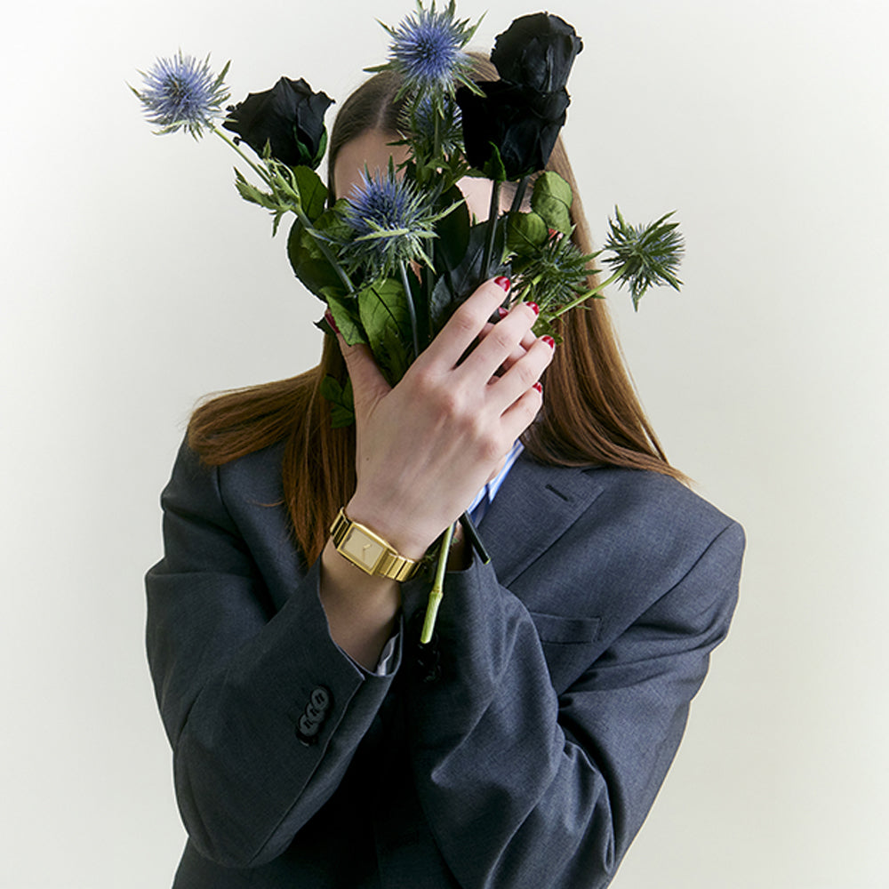 D1 Milano Women's Quartz Watch with Gold Dial - ML-0377