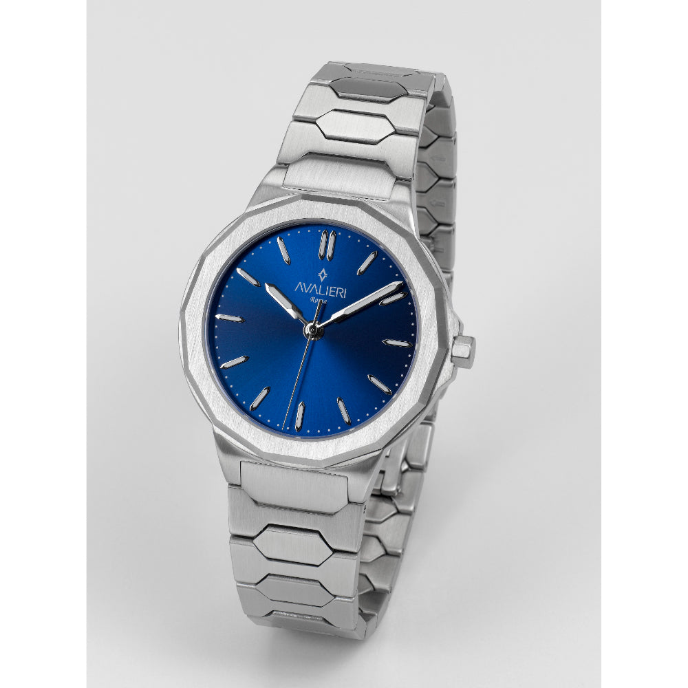 Avaleri Men's Quartz Watch with Blue Dial - AV-2692j