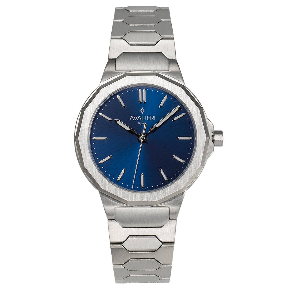 Avaleri Men's Quartz Watch with Blue Dial - AV-2692j