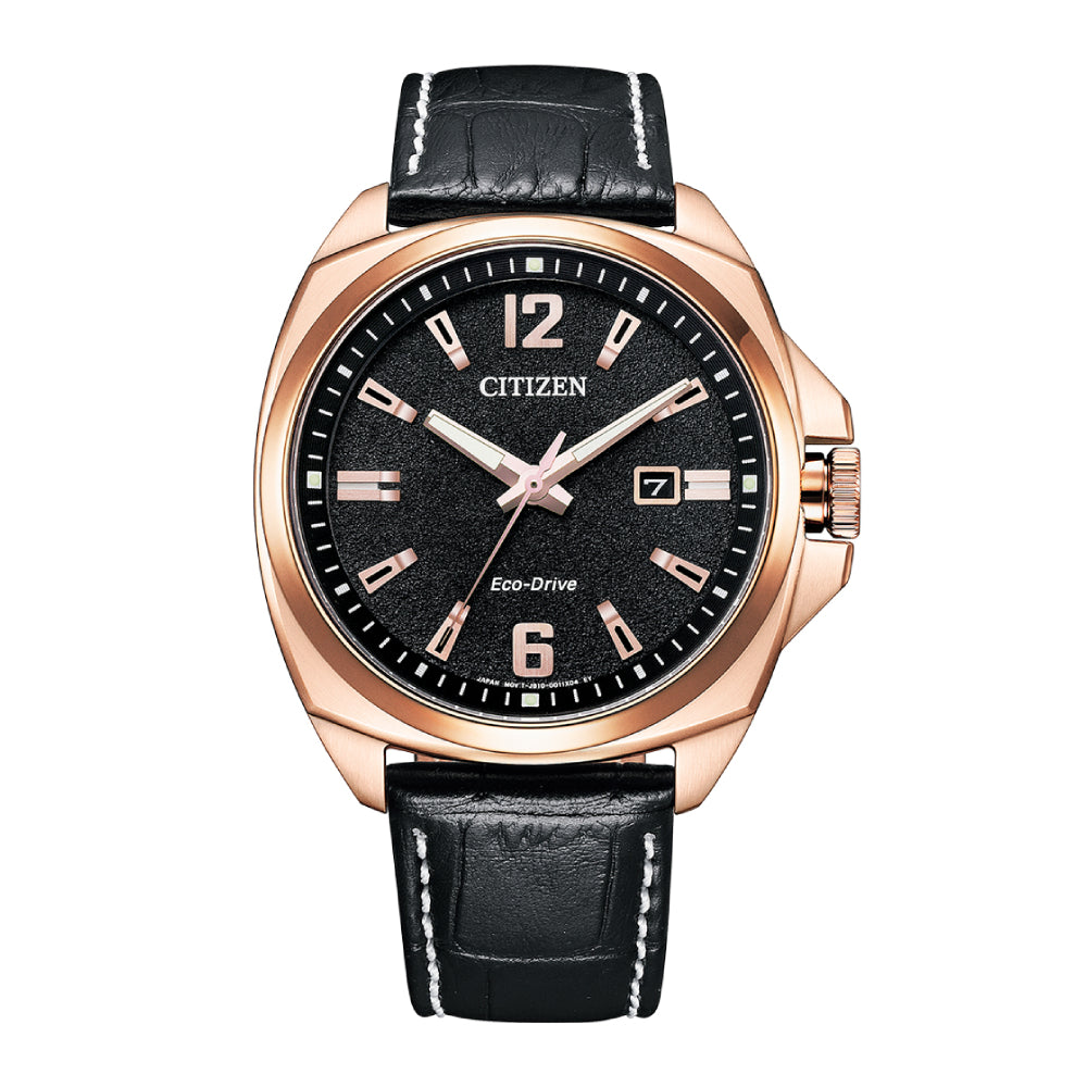 Citizen Men's Watch with Optical Powered Movement and Black Dial - CITC-0053