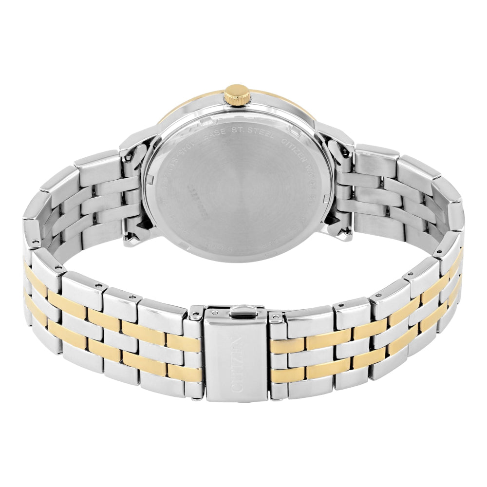 ساعة سيتيزن الرجالية بحركة كوارتز ولون مينا أزرق - BE9176-76L