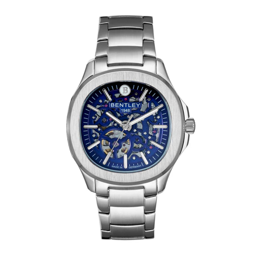 ساعة بنتلي أوتوماتيك للرجال بلون مينا أزرق – BEN-0252