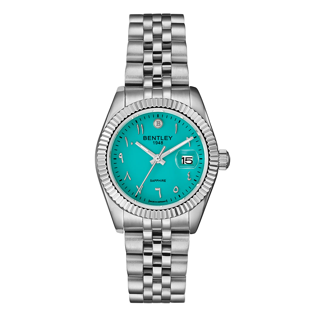 Bentley Women's Quartz Watch with Blue-Green Dial BEN-0234