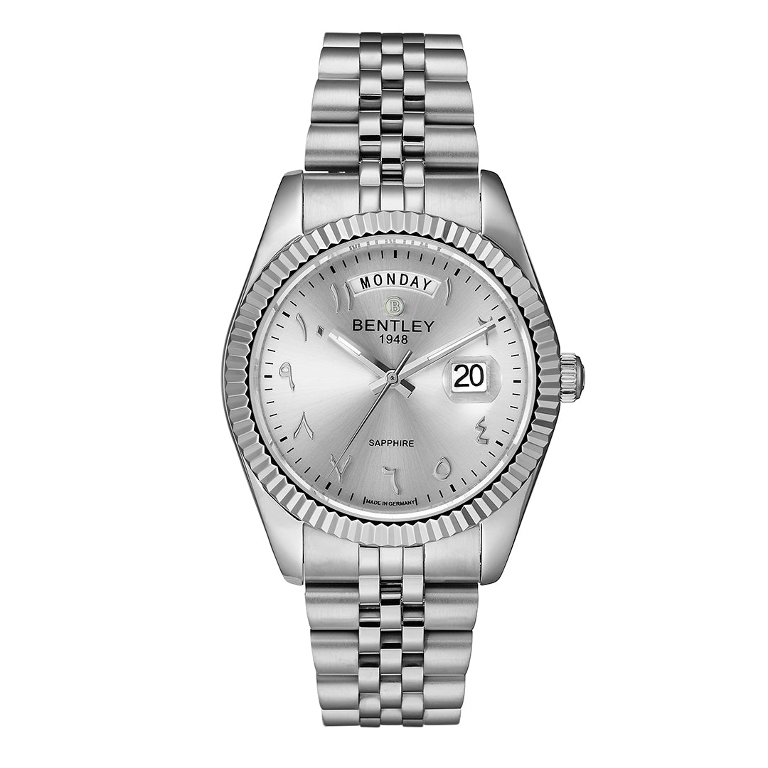 Bentley Men's Quartz Watch with Silver Dial BEN-0239