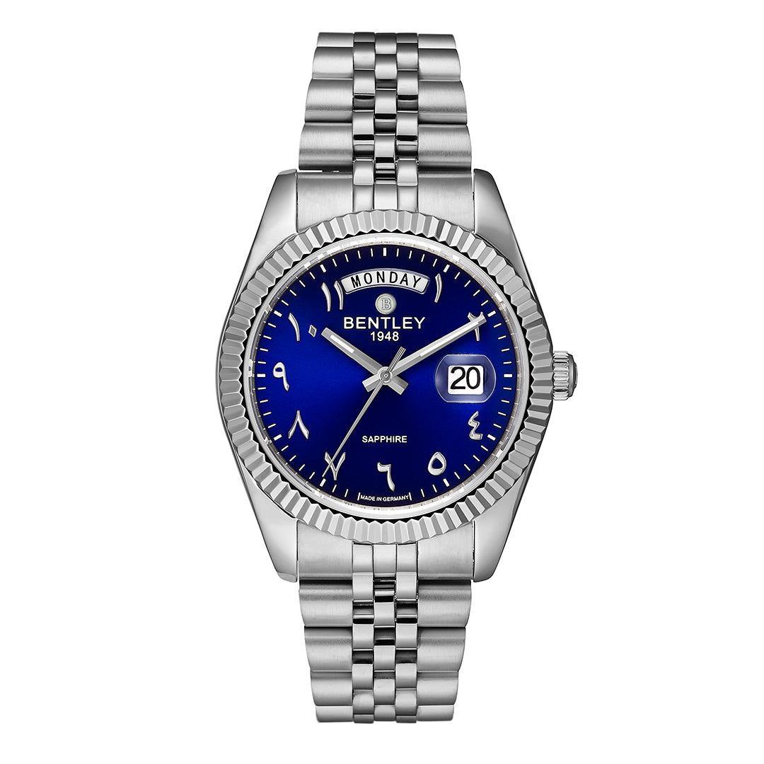 Bentley Men's Quartz Watch with Blue Dial - BEN-0242