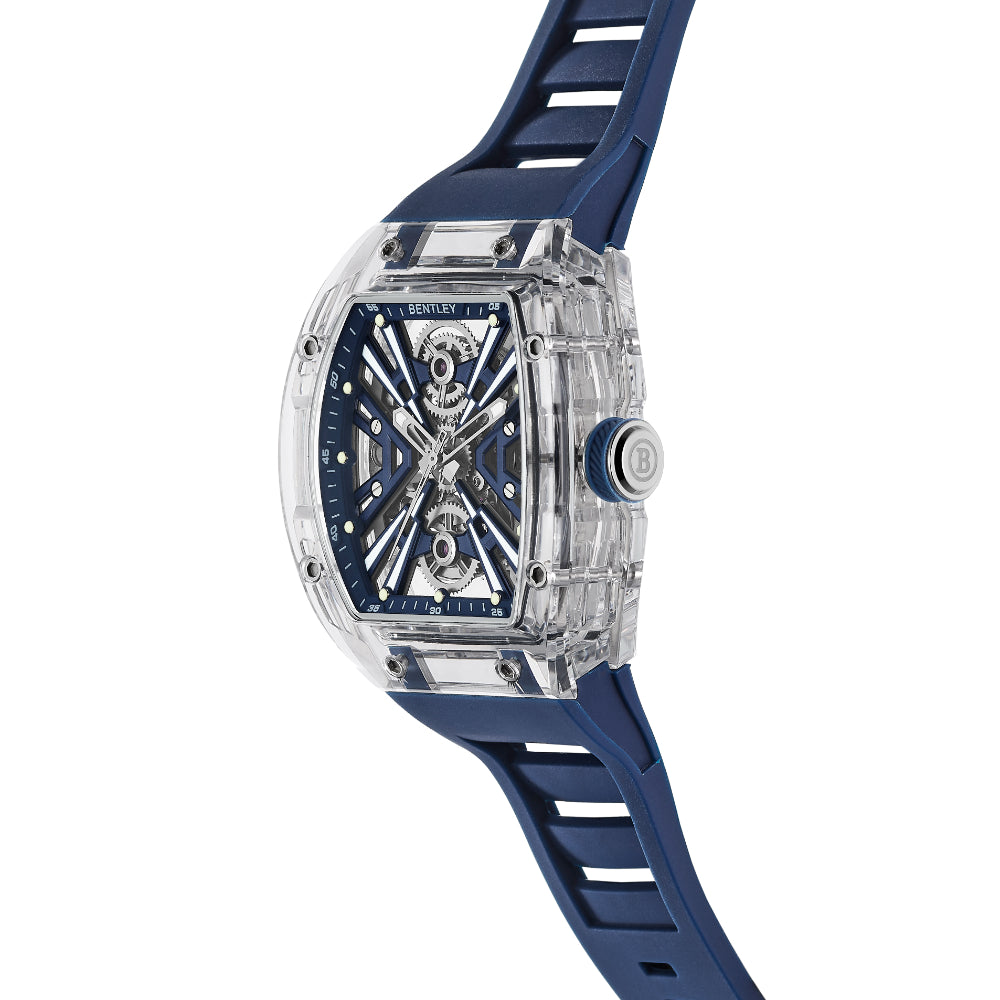 ساعة بنتلي أوتوماتيك للرجال بلون مينا أزرق – BEN-0263