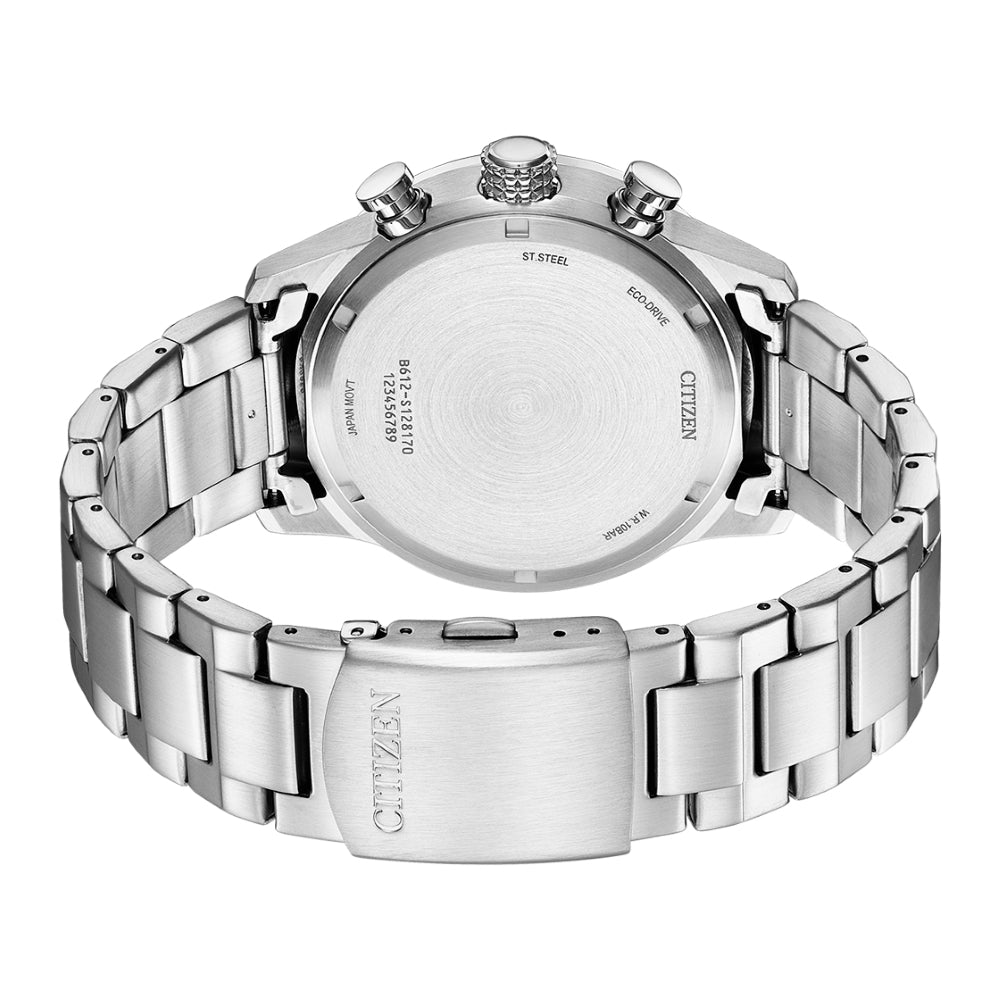 Citizen Men's Watch with Optical Powered Movement and Blue Dial - CITC-0025