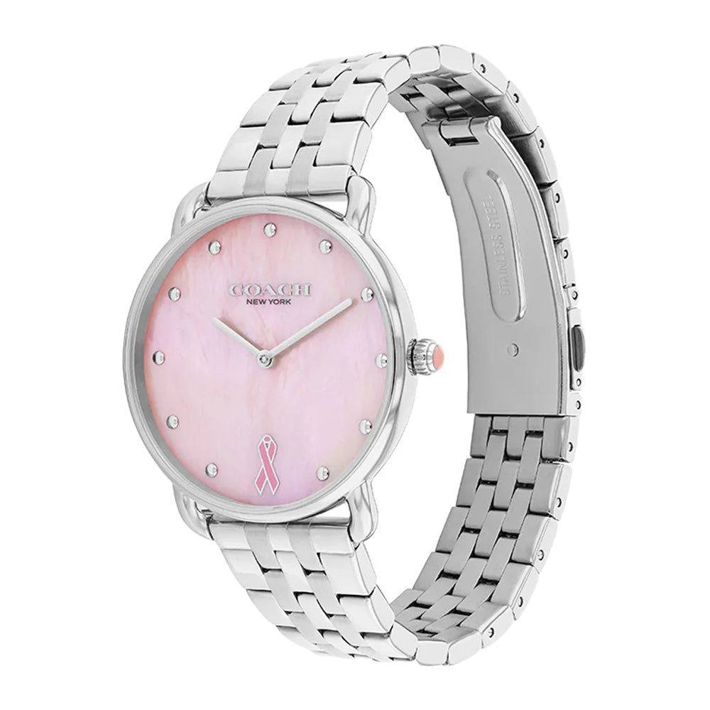 ساعة كوتش النسائية إليوت مينا وردي COH-0080