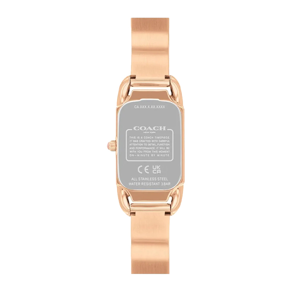ساعة كوتش كادي للسيدات مينا لون ذهبي ووردي COH-0123