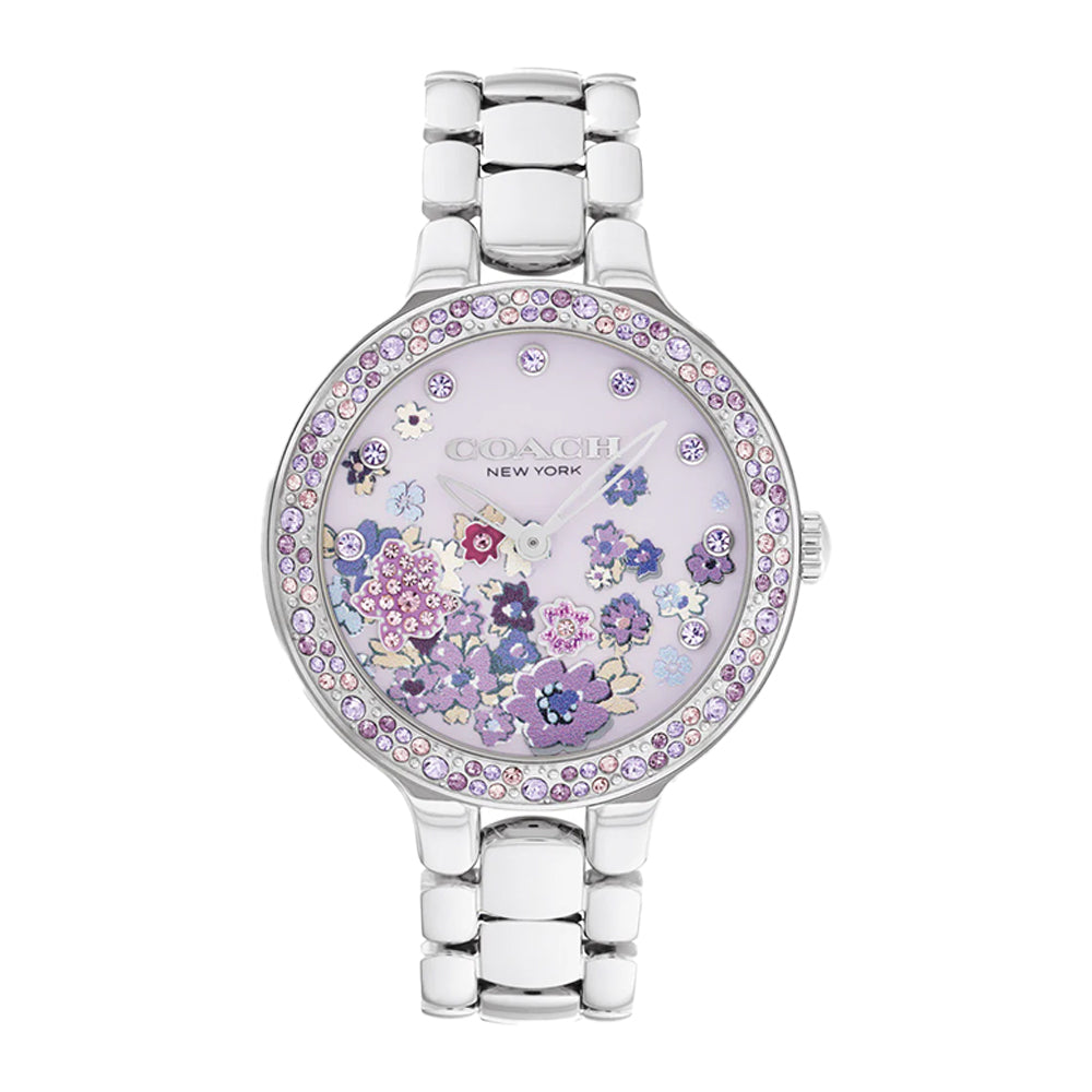 ساعة تشيلسي للنساء من كوتش مينا لون ارجواني COH-0132