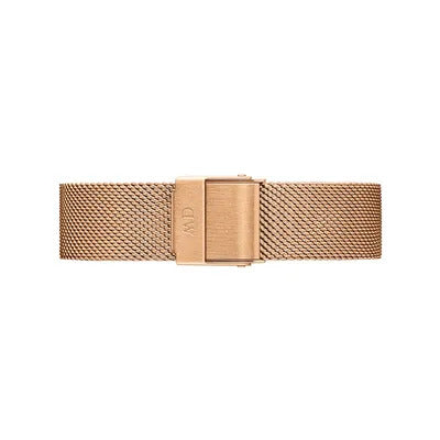 ساعة دانيال ولينغتون النسائية بحركة كوارتز ولون مينا أسود - DW-1231