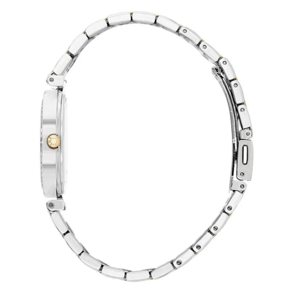 Citizen women's watch with quartz movement and pink dial - CITC-0084