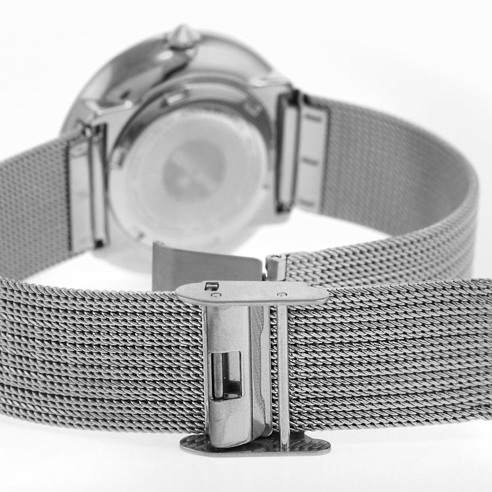 ساعة مارك انزو النسائية بحركة كوارتز ولون مينا أبيض - MAR-0005