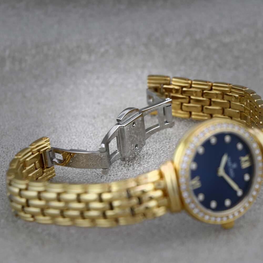 ساعة مارك انزو النسائية بحركة كوارتز ولون مينا أزرق - MAR-0064