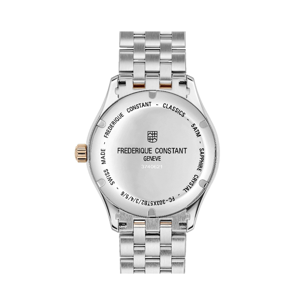 ساعة فريدريك كونستانت كلاسيكس إندكس أوتوماتيك بمينا بيضاء FC-0278