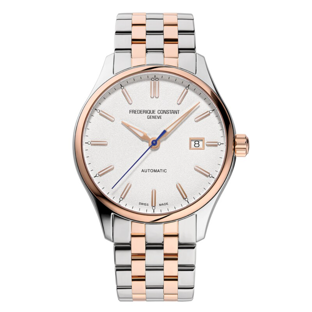 ساعة فريدريك كونستانت كلاسيكس إندكس أوتوماتيك بمينا بيضاء FC-0278