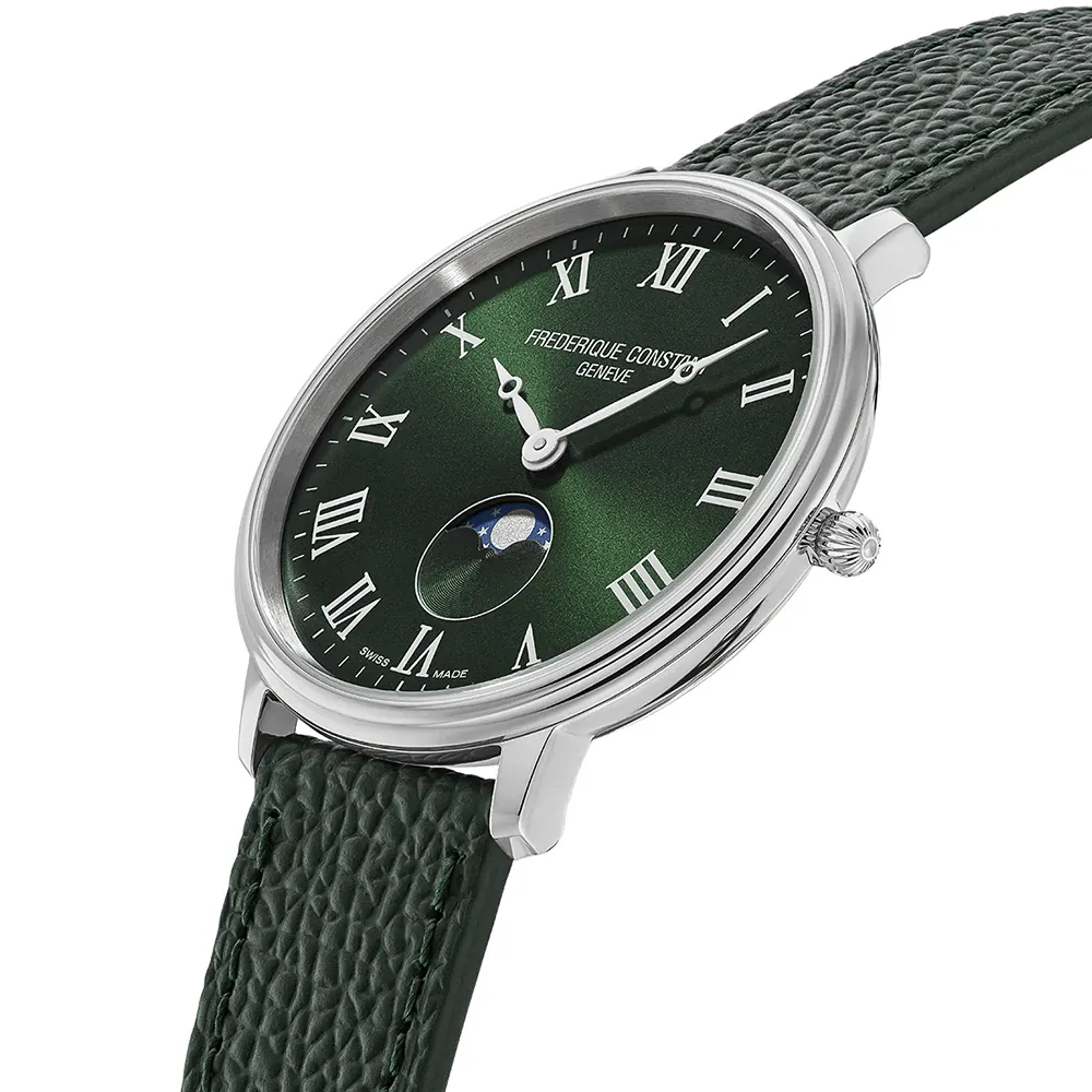 ساعة فريدريك كونستانت كلاسيك بمينا خضراء FC-0285