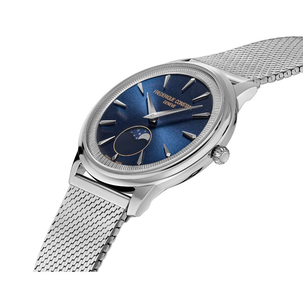 Frederique Constant Classics Moneta Moon Phase Men's Watch - FC-0322
