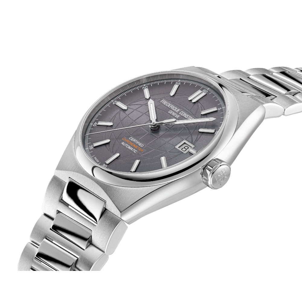 Frederique Constant Highlife Automatic COSC Men's Watch with Grey Dial — FC-0293+STRAP