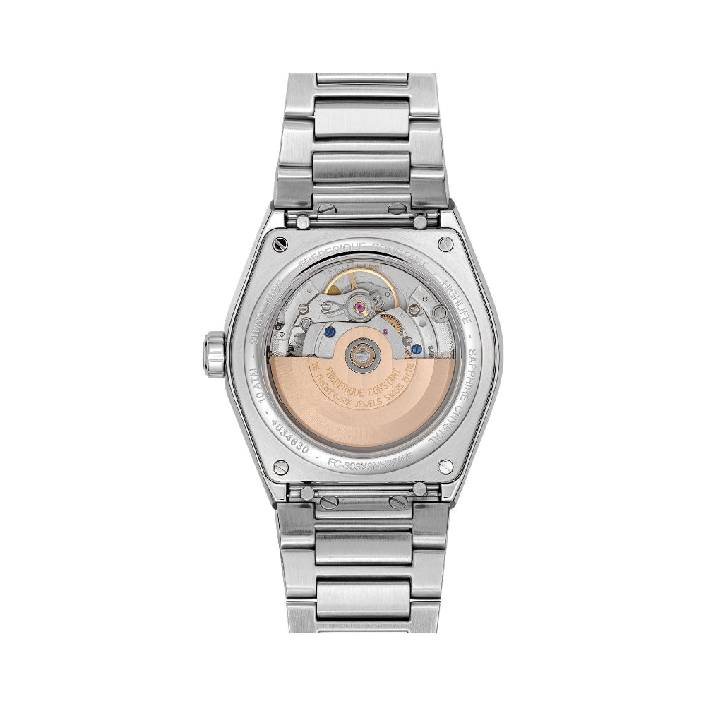 Frederique Constant Highlife Automatic COSC Men's Watch with Grey Dial — FC-0293+STRAP
