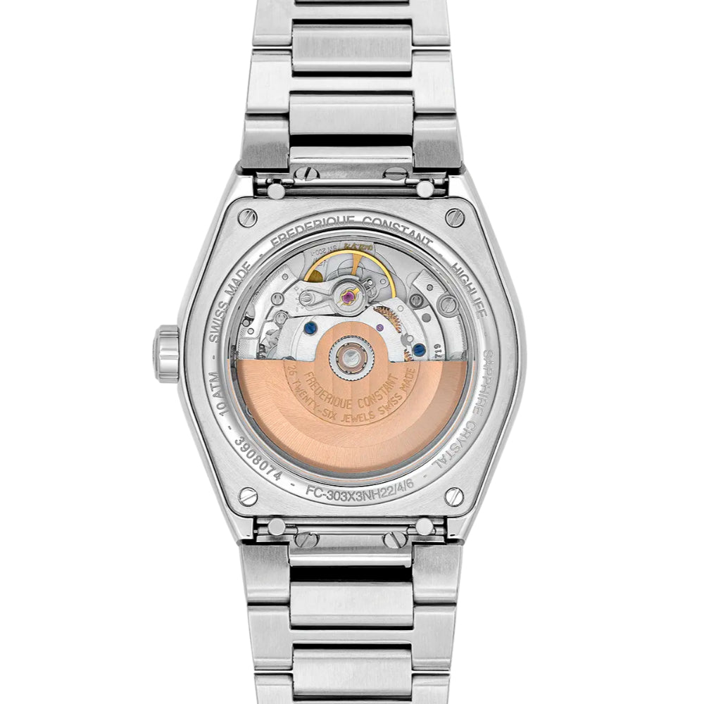 Frederique Constant Highlife Automatic COSC Men's Watch with Green Dial — FC-0294+R.Strap