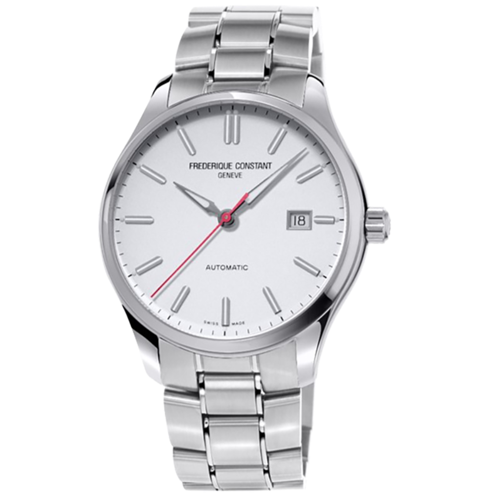 ساعة فريدريك كونستانت كلاسيكس بمينا بيضاء FC-0277