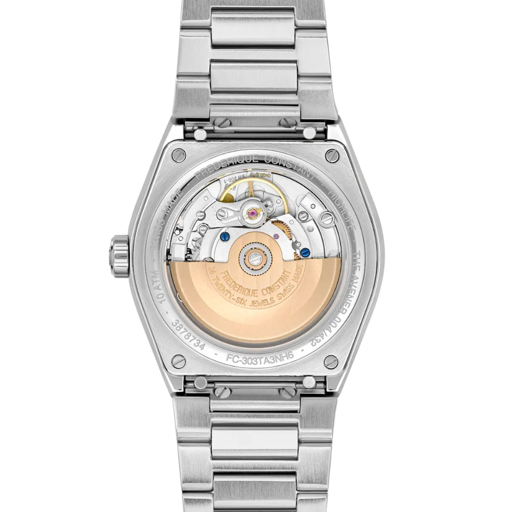 Frederique Constant Highlife Automatic COSC Men's Watch with Matte Wave Pattern Dial — FC-0297- LTD