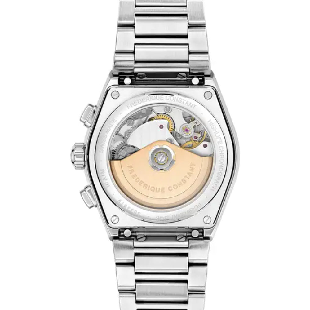 Frederique Constant Highlife Automatic COSC Men's Watch with Black Dial — FC-0298+STRAP