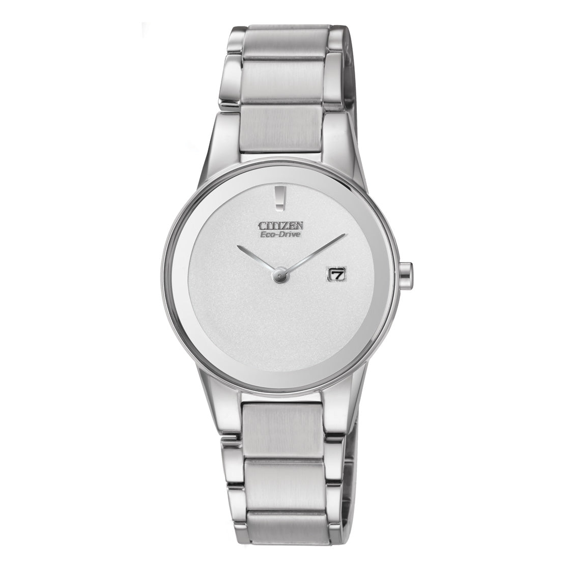 Citizen Women's Eco-Drive Solar Powered Watch with White Dial - CITC-0107