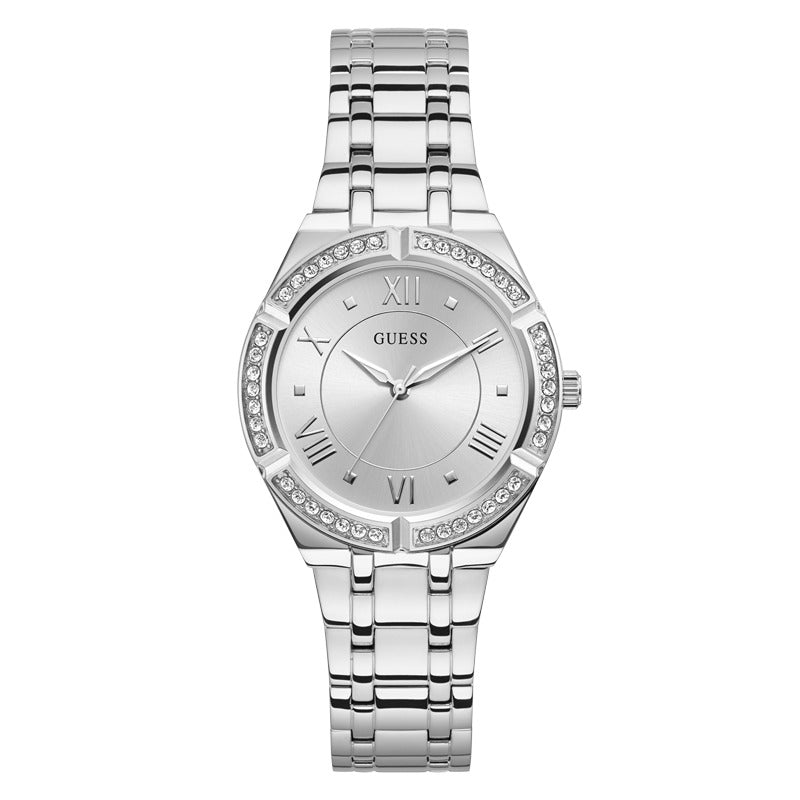 Guess Women's Quartz Watch, Silver Dial - GWC-0103