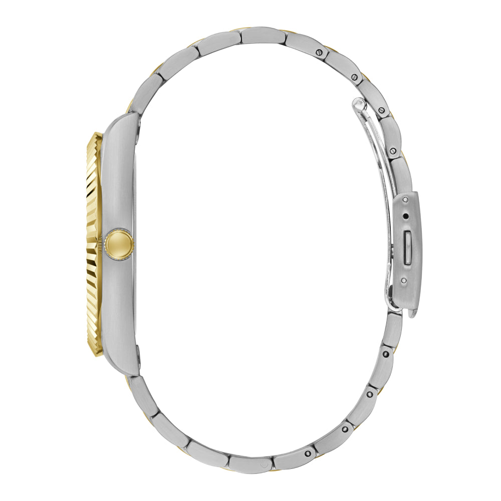 ساعة جيس الرجالية بحركة كوارتز ولون مينا أسود - GWC-0205