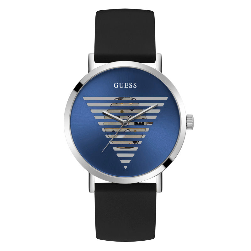 ساعة جيس الرجالية بحركة كوارتز ولون مينا أزرق - GWC-0162