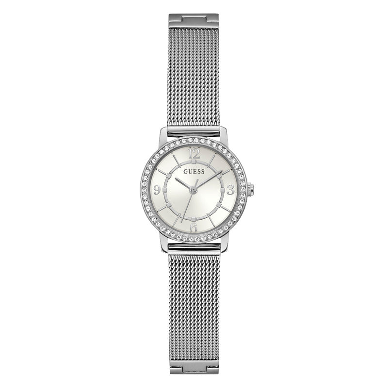 Guess Women's Quartz White Dial Watch - GWC-0169