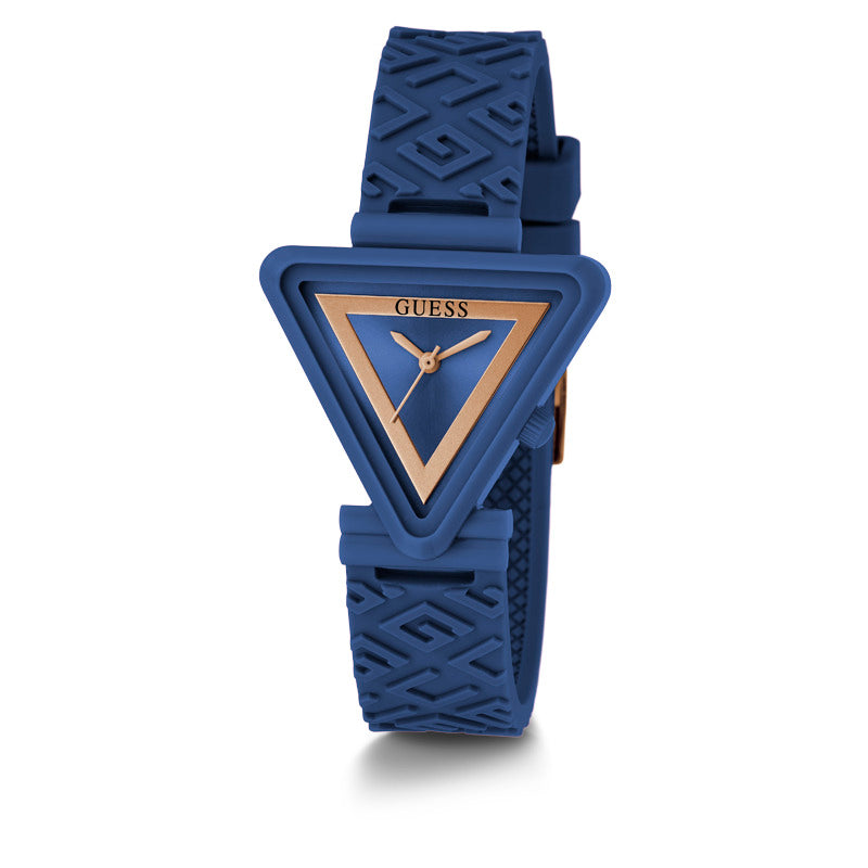 Guess Women's Quartz Blue Dial Watch - GWC-0172
