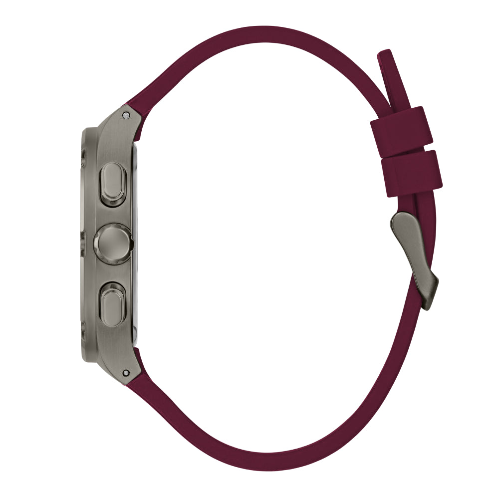 ساعة جيس الرجالية بحركة كوارتز ولون مينا رمادي غامق - GWC-0226