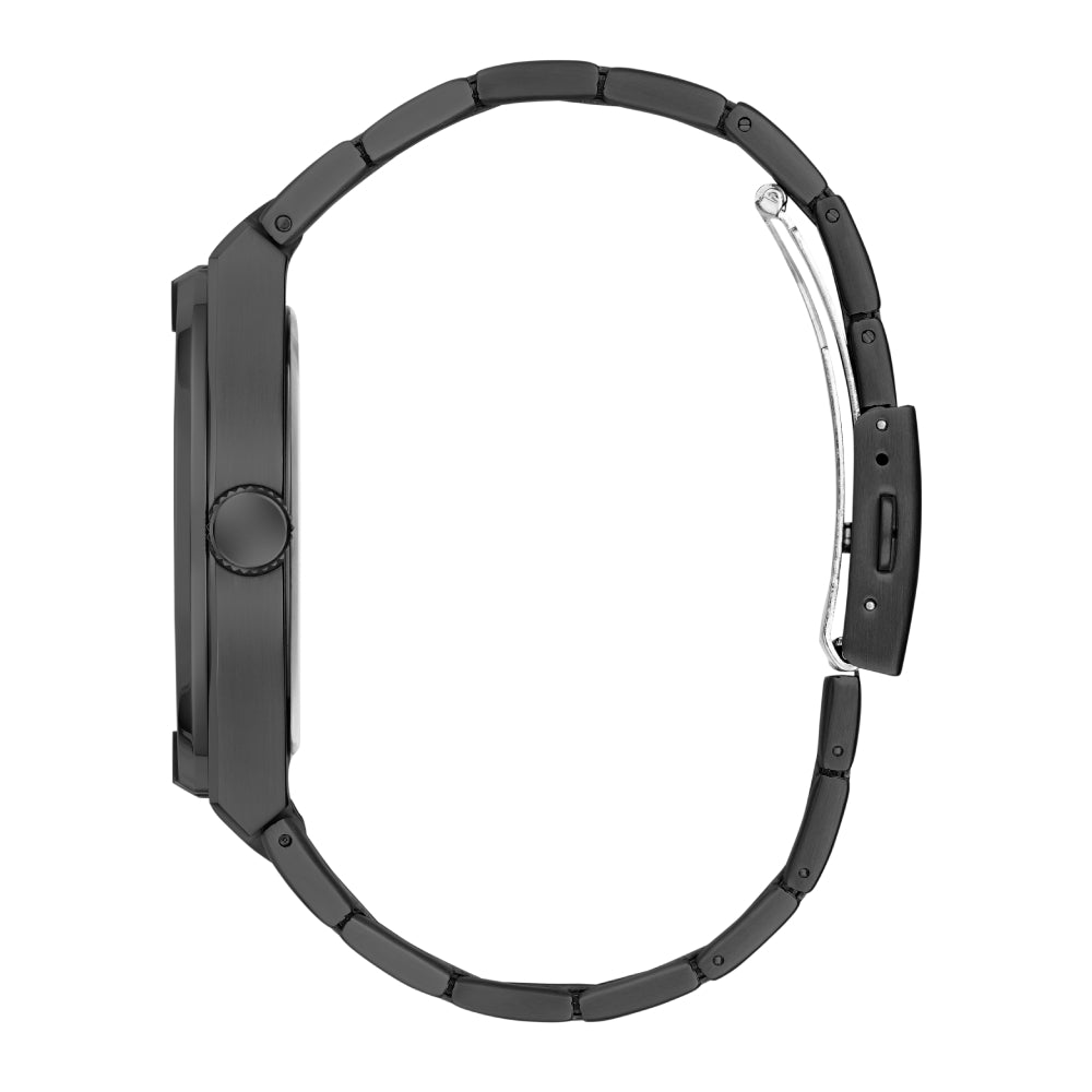 ساعة جيس الرجالية بحركة كوارتز ولون مينا أسود - GWC-0273