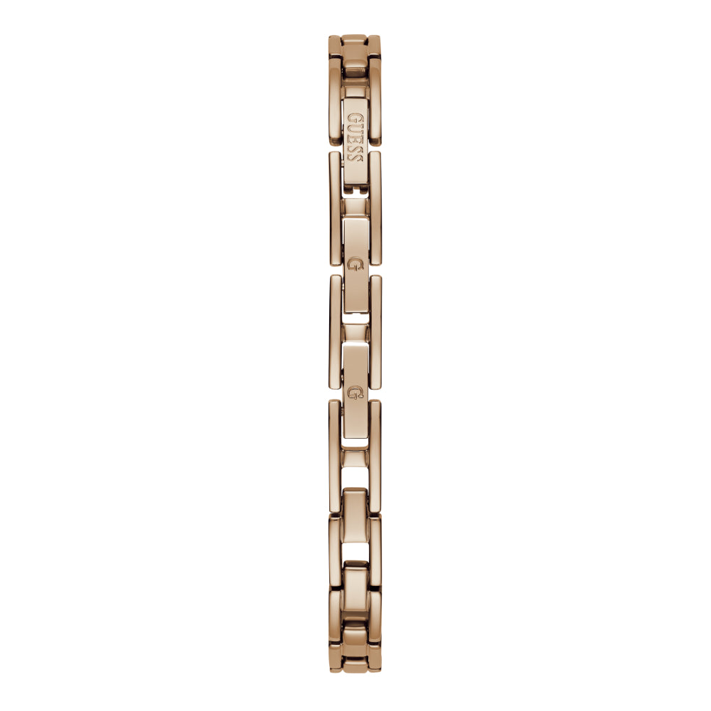 Guess Women's Quartz Watch with Rose Gold Dial - GWC-0288