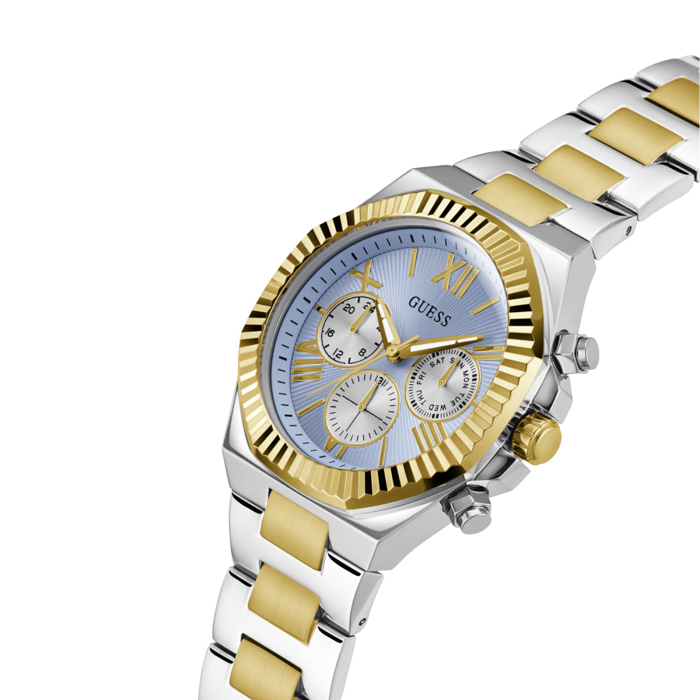 Guess Men's Quartz Watch with Blue Dial - GWC-0305