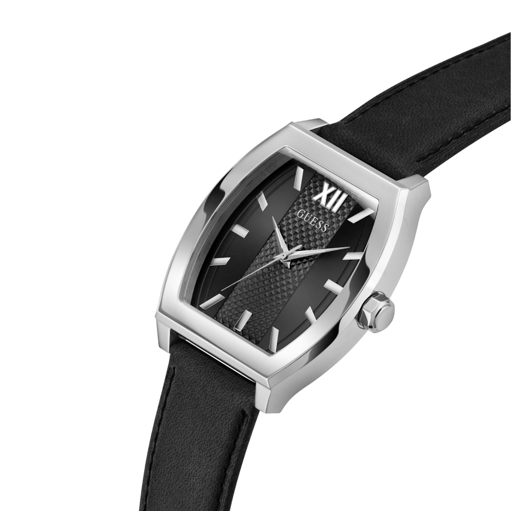 Guess Men's Quartz Watch with Black Dial - GWC-0308