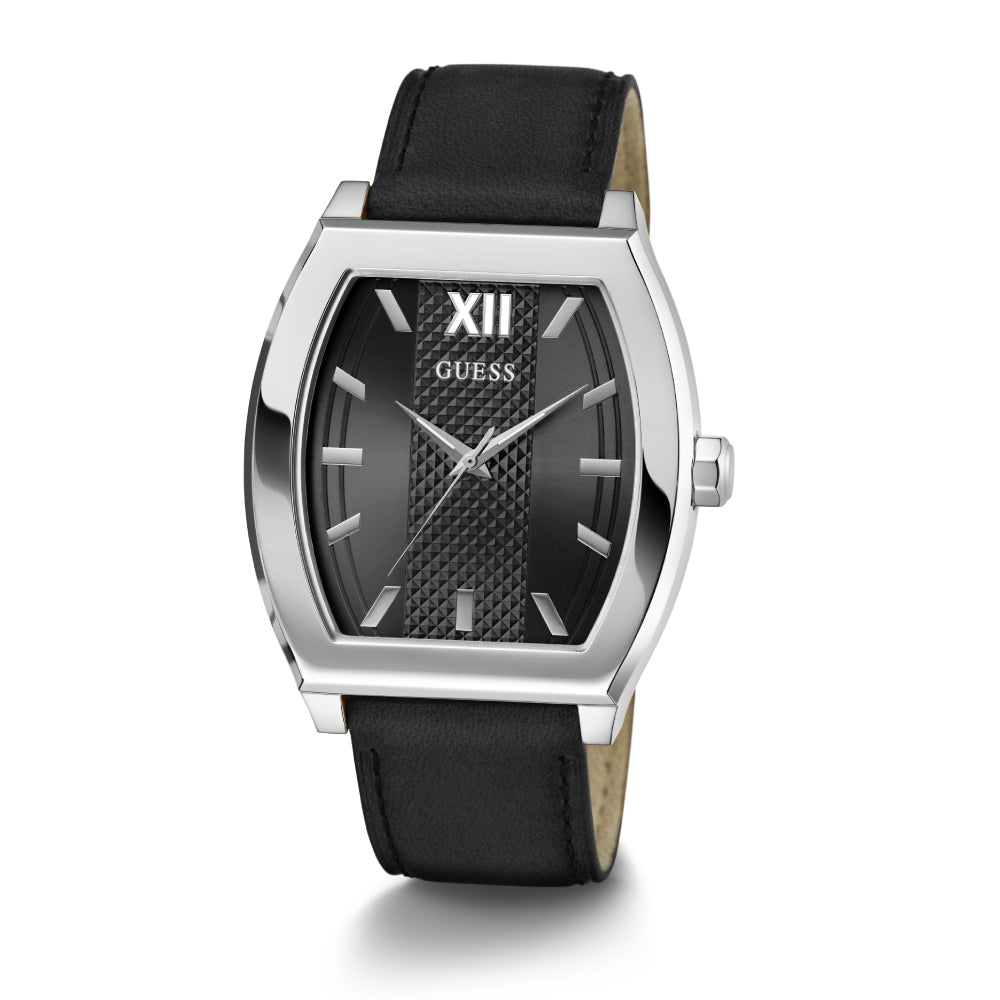 Guess Men's Quartz Watch with Black Dial - GWC-0308