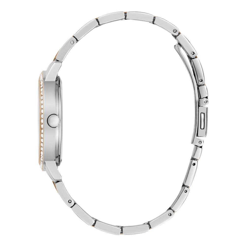 Guess Women's Quartz Watch with White Dial - GWC-0315